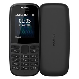Nokia 105 (2019) SS, BLACK
