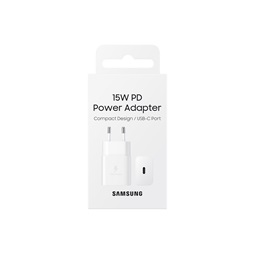 15W Power Adapter (Without cable), White