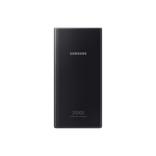 Samsung Power bank, Külső akkumulátor, 20000 mAh szupergyors-töltő, (25W), Sötétszürke