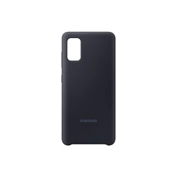 Samsung A41 szilikon hátlap, fekete