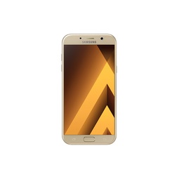 Samsung Galaxy A7 (2017) , 3GB/32GB, arany, kártyafüggetlen, single SIM felújított okostelefon