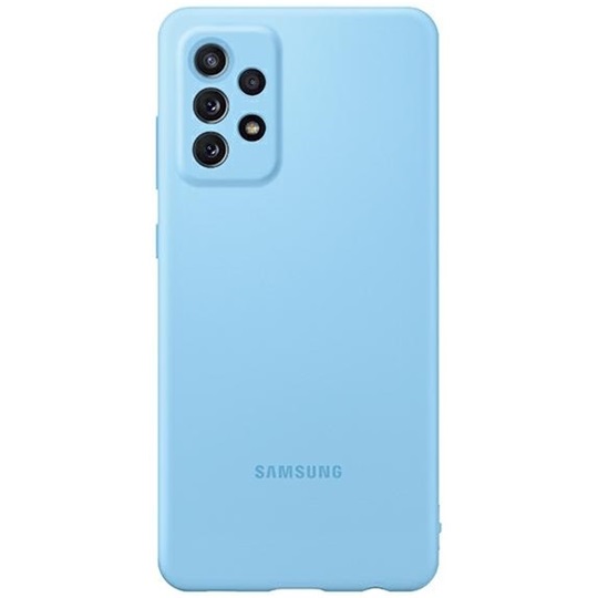 Samsung A72 szilikon tok, kék
