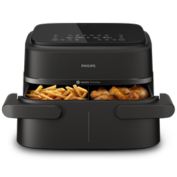 PHILIPS Airfryer 1000 DualBasket NA150/00 forrólevegős sütő