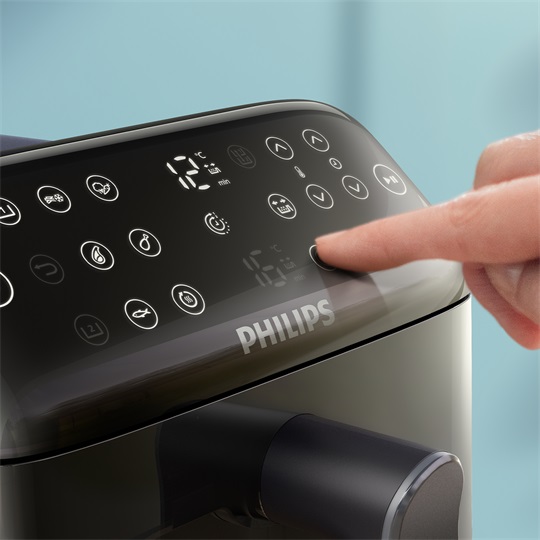 PHILIPS Airfryer 4000 DualStack NA462/70 forrólevegős sütő