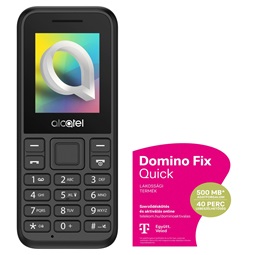 Alcatel 1068G (fekete) + DominoFix Quick