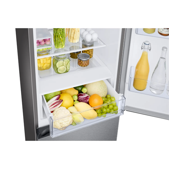 Alulfagyasztós hűtőszekrény RB34C670DSA/EF Wi-fi-vel 344 L