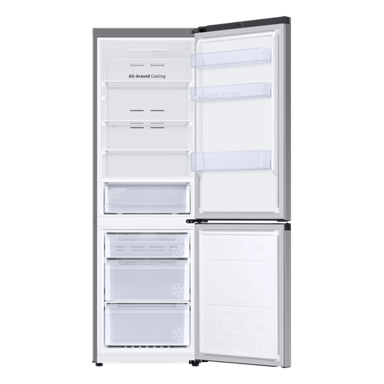 Alulfagyasztós hűtőszekrény RB34C670DSA/EF Wi-fi-vel 344 L