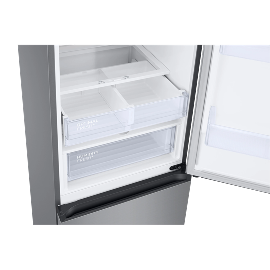 Alulfagyasztós hűtőszekrény RB38C676DSA/EF Beépített Wi-fi-vel 390 L, fémes grafit