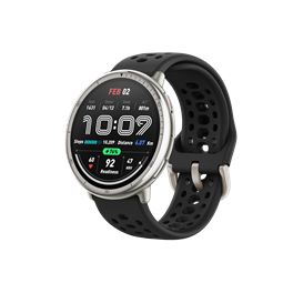 Amazfit Active 2 (Round) Black Sport Silicone