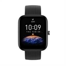 Amazfit Bip 3 Pro Smart watch, Fekete