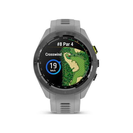 Approach S70 (42mm) fekete kerámia púderszürke szilikon szíjjal