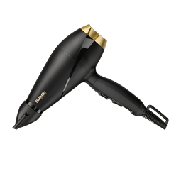BaByliss 6704E Power Pro hajszárító, AC motor, 2000W, fekete-arany