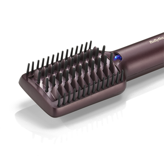 Babyliss AS6400E Air Power Smooth hajegyenesítő kefe, mályva