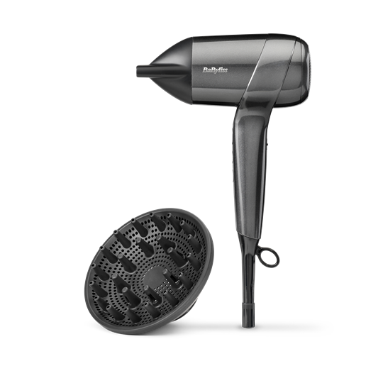 Babyliss D6200DE Titanium Shine hajszárító, sötétszürke