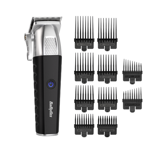 Babyliss E812E Lithium Power vezeték nélküli hajvágó, szürke