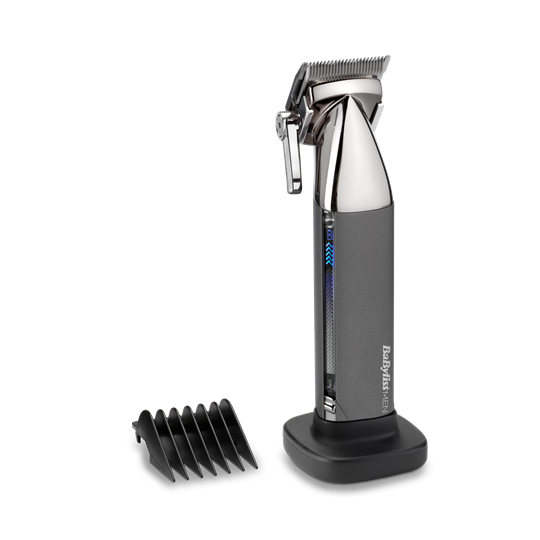 Babyliss E996E Super-X Metal Series, vezetékes/vezeték nélküli hajvágó, szürke