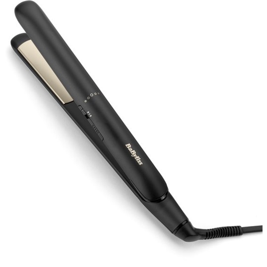 Babyliss ST242E Smooth Glide hajvasaló, kerámialapos hajvasaló, fekete