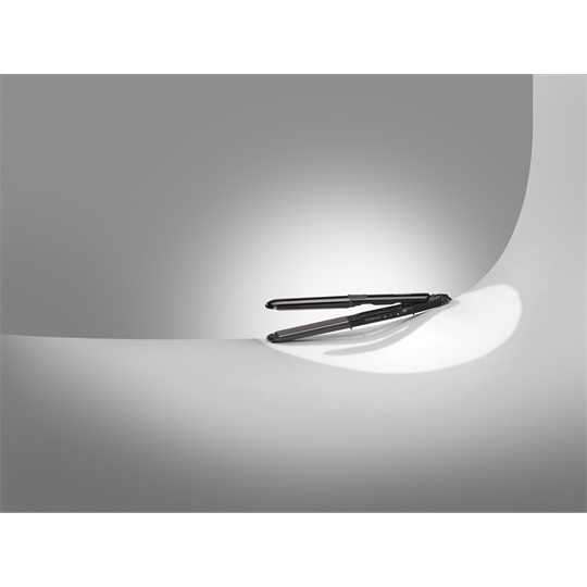 Babyliss ST486E Straight & Curl Titanium hajvasaló és göndörítő 2in1, fekete
