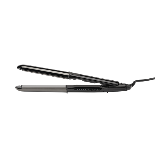 Babyliss ST486E Straight & Curl Titanium hajvasaló és göndörítő 2in1, fekete