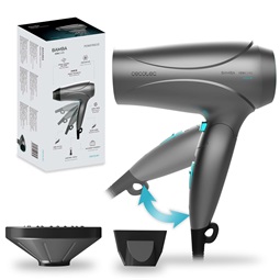 CECOTEC Bamba Ionicare Power&Go Black - ionos hajszárító / 04327