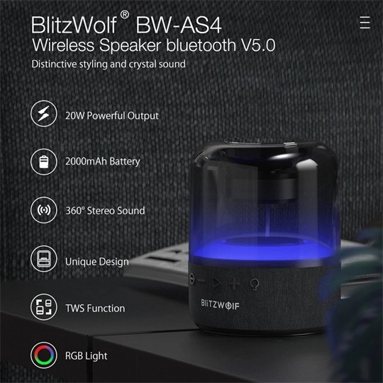Blitzwolf BW-AS4 20Wbluetooth 5.0 hangszóró