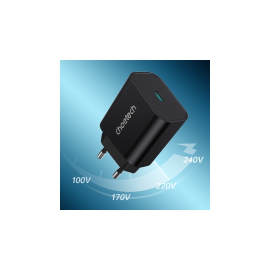 Choetech PPS25W Type-C port EU wall charger