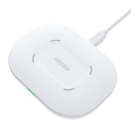 Choetech T550-F-V2 wireless fast charger 15W, white