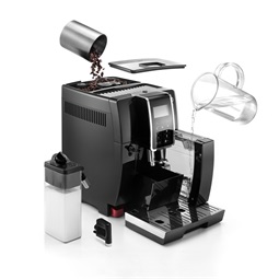 DeLonghi Dinamica ECAM350.55.B Automata kávéfőző