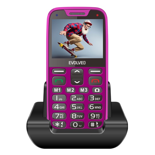 EVOLVEO EASYPHONE XR (EP601) PINK