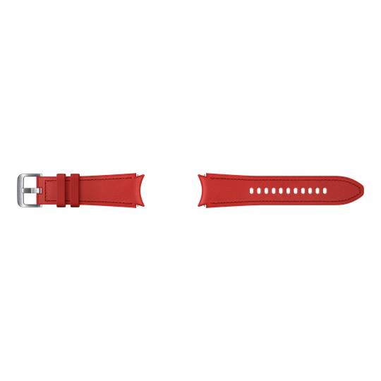 ET-SHR88SREGEU Hybrid Leather Band, Red