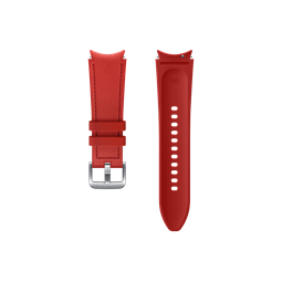 ET-SHR88SREGEU Hybrid Leather Band, Red