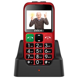EVOLVEO EasyPhone EB  (EP850) Red