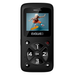 EVOLVEO EasyPhone ID (EP400) black