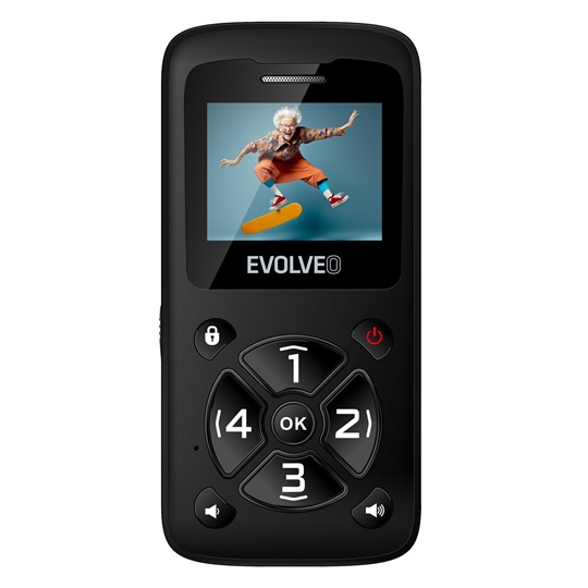 EVOLVEO EasyPhone ID (EP400) black