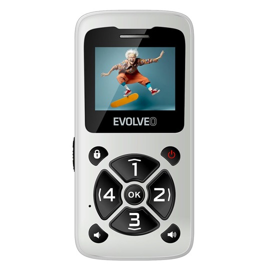 EVOLVEO EasyPhone ID (EP400) white EVOLVEO EasyPhone ID (EP400) white