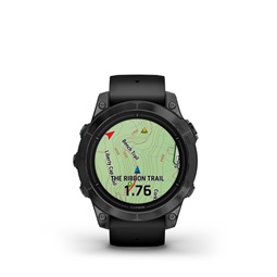 Epix Pro (Gen 2) 47 mm, szürke, fekete szilikon szíjjal (ED)
