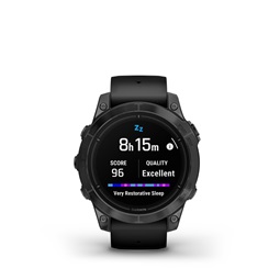 Epix Pro (Gen 2) 47 mm, szürke, fekete szilikon szíjjal (ED)