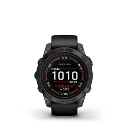 Epix Pro (Gen 2) 47 mm, szürke, fekete szilikon szíjjal (ED)