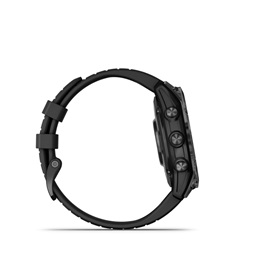 Epix Pro (Gen 2) 47 mm, szürke, fekete szilikon szíjjal (ED)