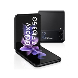 F711B GALAXY Z FLIP3 5G DS 8/128 GB, Black (Felújított okostelefon)