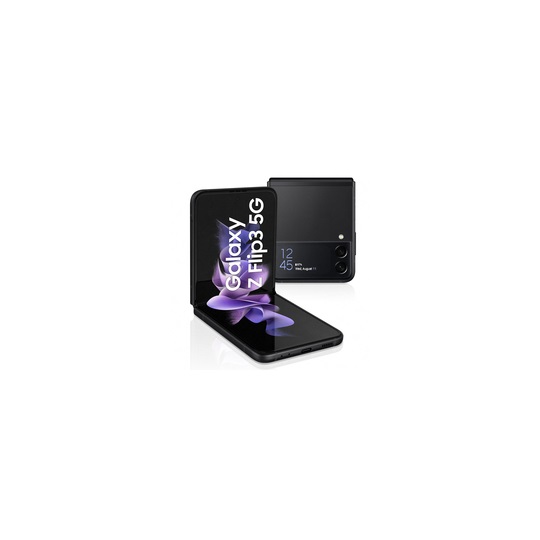 F711B GALAXY Z FLIP3 5G DS 8/128 GB, Black (Felújított okostelefon)