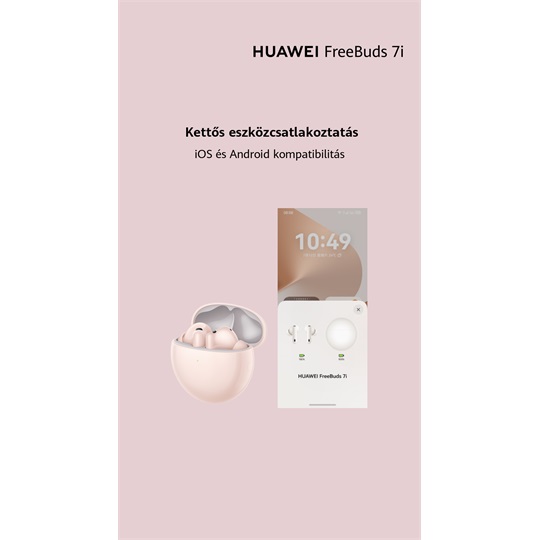 Freebuds 7i, rózsaszín