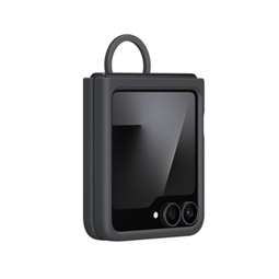 Galaxy Flip6 Silicone Case, Black