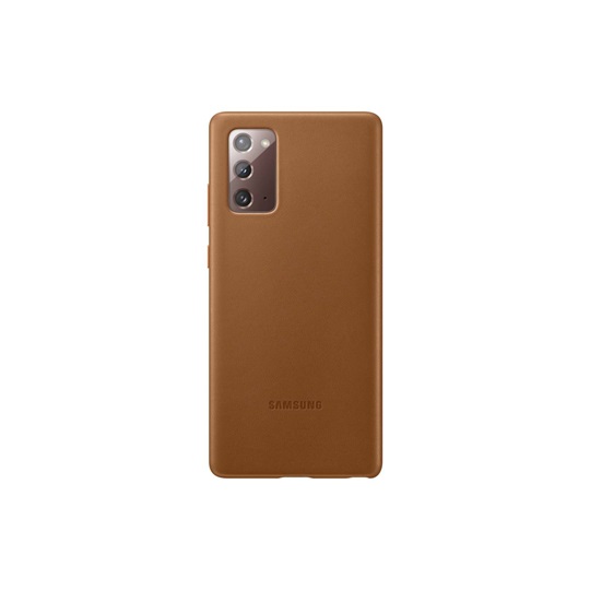 Samsung Galaxy Note 20 bőr tok, barna