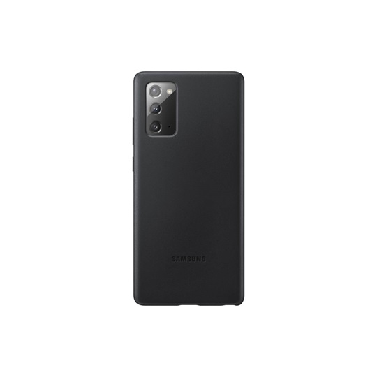 Samsung Galaxy Note 20 bőr tok, fekete