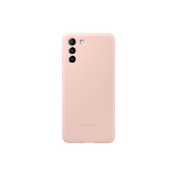 Samsung Galaxy S21+ szilikon tok, rózsaszín