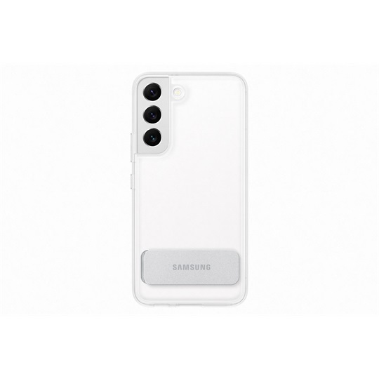 Galaxy S22 Clear Standing Cover, Transparent
