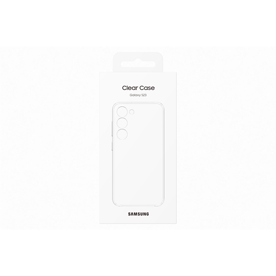 Galaxy S23 Clear Case, Transparent