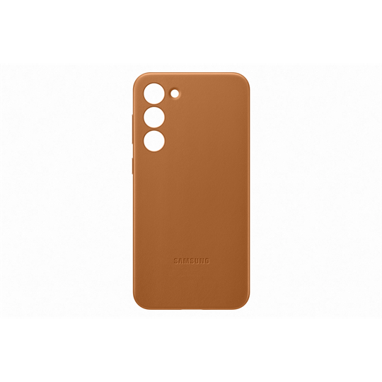 Galaxy S23+ Leather Case, Camel (SES only)