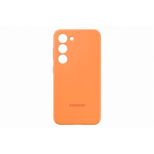 Galaxy S23 Silicone Case, Orange (SES only)